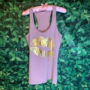 Express Tops Blush Pink Dressy Tank Top Size S/P